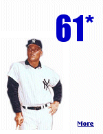 During the 1961 season, Roger Maris hit a record 61 home runs for the New York Yankees, breaking Babe Ruth's record of 60 home runs set in 1927. 